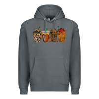 Rock leopard and cowhide drink Premium Hoodie - RacoonDesign