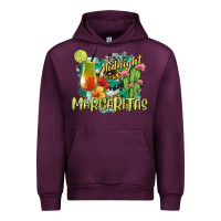 Mauve Wine Midnight Margaritas Urban Hoodie - texasbilliewilder