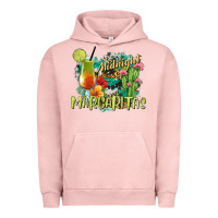 Pigment Salmon Midnight Margaritas Urban Hoodie - texasbilliewilder