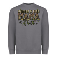 Storm glitter and dirt mama of both Heavyweight Sweatshirt - Zillion Design Studio