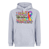 Heather Grey lynch syndrome warrior Heavyweight Hoodie - NancyCooperArtShop