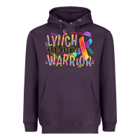 Plum lynch syndrome warrior Heavyweight Hoodie - NancyCooperArtShop