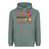 Sage lynch syndrome warrior Heavyweight Hoodie - NancyCooperArtShop