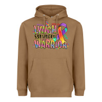 Toasted Coconut lynch syndrome warrior Heavyweight Hoodie - NancyCooperArtShop