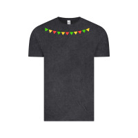 Vintage Black mexican flags Vintage Tee - FaDigitalArtStudio