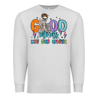 Dove Grey good moms say bad words Premium Sweatshirt - MaliasSmallBusiness