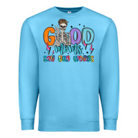 Ocean Blue good moms say bad words Premium Sweatshirt - MaliasSmallBusiness