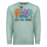Seafoam good moms say bad words Premium Sweatshirt - MaliasSmallBusiness