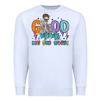 White good moms say bad words Premium Sweatshirt - MaliasSmallBusiness