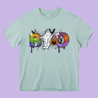 Boo Heavy Core Tee Designed By Sublimationcraftshop