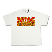 Pistachio usa sunflowers leopard license plate Urban Heavy Tee - HRA Design Shop