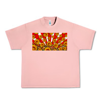 Salmon usa sunflowers leopard license plate Urban Heavy Tee - HRA Design Shop