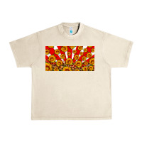 Sandshell usa sunflowers leopard license plate Urban Heavy Tee - HRA Design Shop