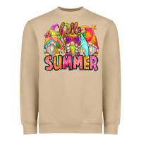 Hello Summer Gnomes Heavyweight Sweatshirt | Teevron