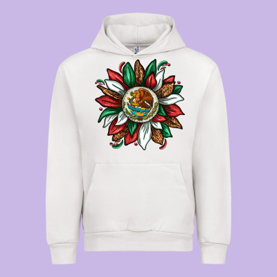 Mexican Sunflower Urban Hoodie Designed By Texasbilliewilder