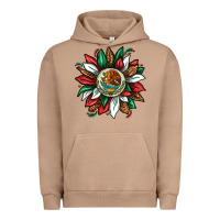 Pigment Burro Mexican Sunflower Urban Hoodie - texasbilliewilder