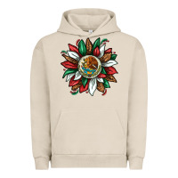 Pigment French Oak Mexican Sunflower Urban Hoodie - texasbilliewilder