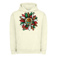 Pigment Pistachio Mexican Sunflower Urban Hoodie - texasbilliewilder