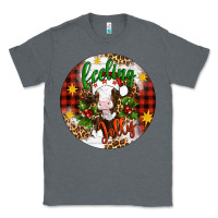 Charcoal Heather Christmas feeling jolly cow ornament Classic Tee - Artiststas