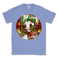 Colony Blue Christmas feeling jolly cow ornament Classic Tee - Artiststas