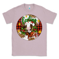 Lilac Christmas feeling jolly cow ornament Classic Tee - Artiststas