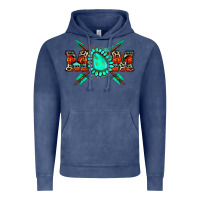 Vintage Denim aztec mom Vintage Hoodie - Zillion Design Studio