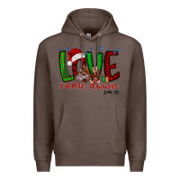 Coffee love came dow christmas Premium Hoodie - RacoonDesign