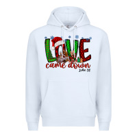 White love came dow christmas Premium Hoodie - RacoonDesign