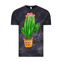 Cloud Black mexican cactus Vintage Tee - FaDigitalArtStudio