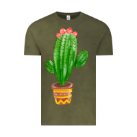 Vintage Olive mexican cactus Vintage Tee - FaDigitalArtStudio