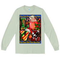 Matcha love coffee cup Christmas Long Sleeve Tee - AdoDesignShop