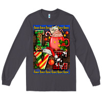 Smoke love coffee cup Christmas Long Sleeve Tee - AdoDesignShop