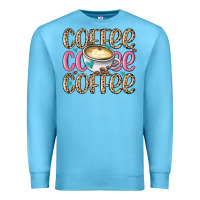 Ocean Blue coffee coffee coffee Premium Sweatshirt - MaliasSmallBusiness