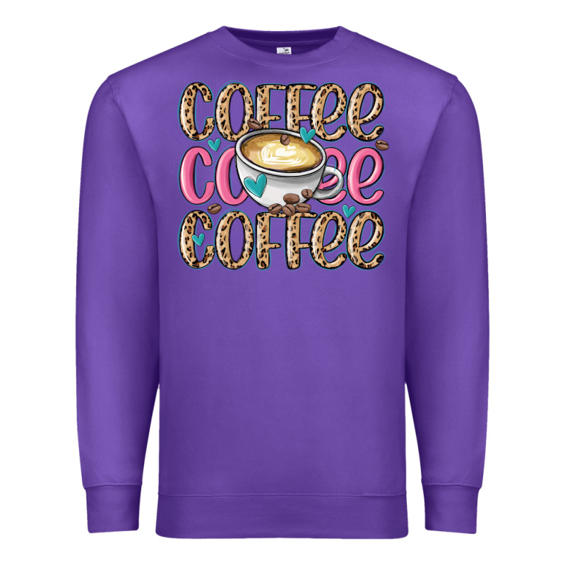 Coffee Coffee Coffee Premium Sweatshirt by MaliasSmallBusiness | Teevron