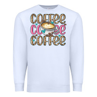 White coffee coffee coffee Premium Sweatshirt - MaliasSmallBusiness