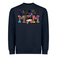 Navy hot mess mom messy bun Heavyweight Sweatshirt - Zillion Design Studio