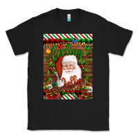 Black Christmas Feeling Jolly Santa Classic Tee - Artiststas