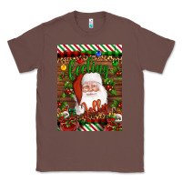 Chestnut Christmas Feeling Jolly Santa Classic Tee - Artiststas