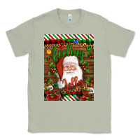 Matcha Christmas Feeling Jolly Santa Classic Tee - Artiststas
