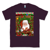Plum Christmas Feeling Jolly Santa Classic Tee - Artiststas