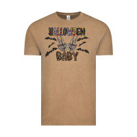 Vintage Coffee halloween baby Vintage Tee - CowhideDigitalArt