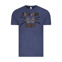 Vintage Denim halloween baby Vintage Tee - CowhideDigitalArt