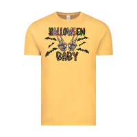 Vintage Mustard halloween baby Vintage Tee - CowhideDigitalArt