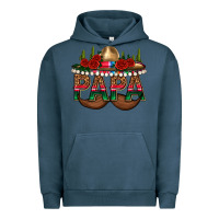 Pigment Midnight Navy Papa Urban Hoodie - texasbilliewilder