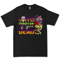 Black coffee brings me back dead Premium Tee - BarkalooDesign