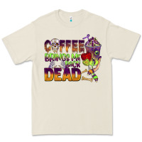 Bone coffee brings me back dead Premium Tee - BarkalooDesign