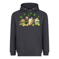 Smoke patricks day coffee Heavyweight Hoodie - MaliasSmallBusiness