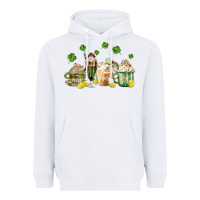 White patricks day coffee Heavyweight Hoodie - MaliasSmallBusiness