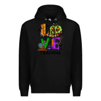 Black love taching halloween Premium Hoodie - RacoonDesign