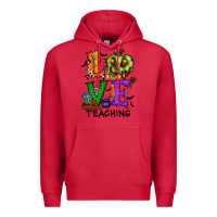 Cardinal love taching halloween Premium Hoodie - RacoonDesign